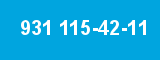 931 115-42-11